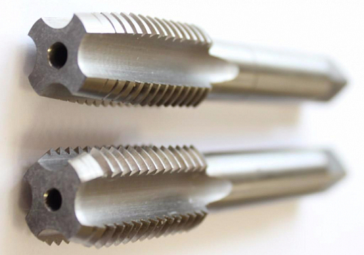 Фото 0 товара Метчик левый М 6х0,75 м/р к-т Р6М5 из 2-х шт. Sekira