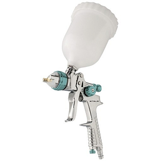 Краскораспылитель AG 801 HVLP, гравитационный, сопло 1,5 мм и 1,8 мм Stels - фото 1