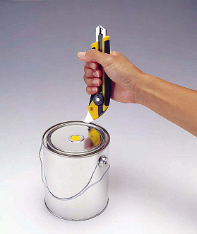 OLFA 18 мм, сегментированное лезвие, трещоточный фиксатор, Нож OL-L-5 - фото 6