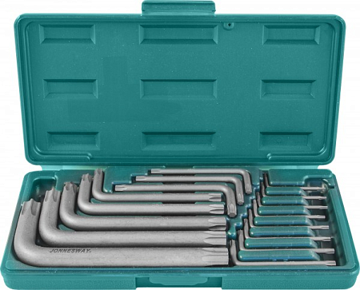 Фото 1 товара Набор ключей торцевых TORX® Т6-70, 16 предметов, Jonnesway