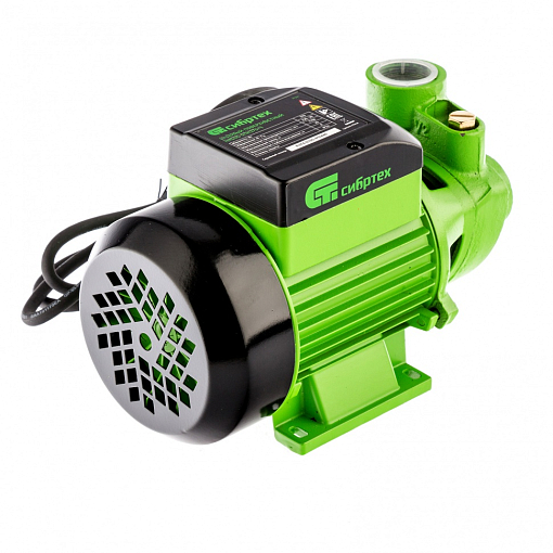 Фото 1 товара Садовый поверхностный насос СПН370-Ч, 370 Вт, напор 25 м, 1700 л/ч, чугун Сибртех