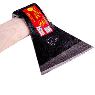 Топор кованый, в сборе, 1240/1650 г, деревянное топорище, 500 мм, Б, (Ижевск) Россия - фото 3