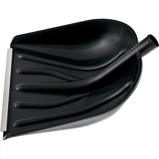 Фото 0 товара Лопата для уборки снега пластиковая PROFI, 410х405 мм, без черенка, Россия Сибртех