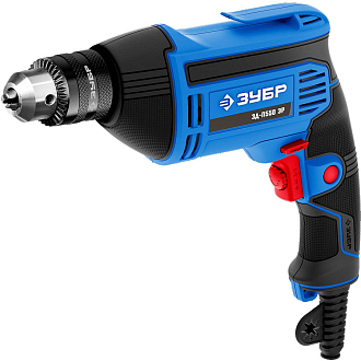 ЗУБР 550 Вт, дрель безударная реверсивная ЗД-П550 ЭР Профессионал - фото 1