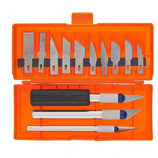 Фото 0 товара Набор резцов по дереву, пластмассовые рукоятки, 13 шт, Sparta