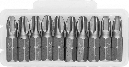 Фото 0 товара Набор бит PH2-25 мм (10шт)