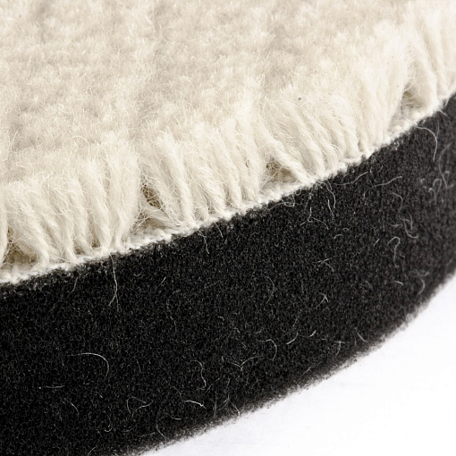 Фото 2 товара Насадка полировальная "под липучку", 125 мм, короткая плетеная шерстяная нить Matrix