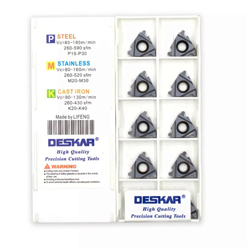 Фото 4 товара 16ER 8 ACME LDA резьбовая пластина Deskar