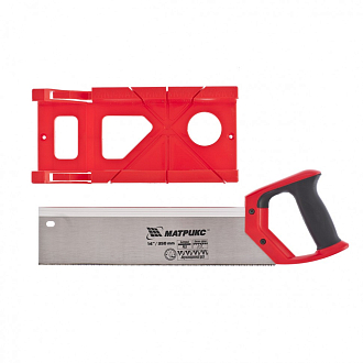Стусло пластиковое, 300 х 100 мм, обушковая пила 350 мм, двухкомпонентная рукоятка Matrix. - фото 3