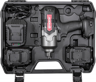 Гайковерт ударный аккумуляторный бесщёточный 3/4"DR, 21В, 1700 Нм, THORVIK - фото 4