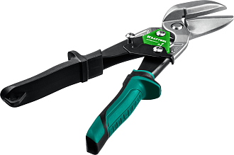 Левые усиленные ножницы по металлу с выносом Alligator 2328-OL KRAFTOOL 250 мм - фото 3