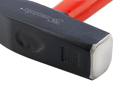 Фото 2 товара Молоток слесарный, 600 г, фибергласовая обрезин. рукоятка Matrix