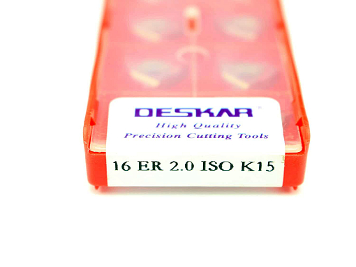 Фото 5 товара 16ER 2.0 ISO K15 резьбовая пластина Deskar