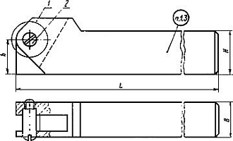 Державка суппортная двухроликовая для сетчатой накатки 25х20х150 мм - фото 3