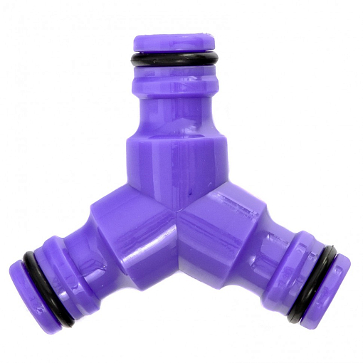 Фото 0 товара Тройник для разветвления или соединения, штуцерный, пластмассовый Palisad