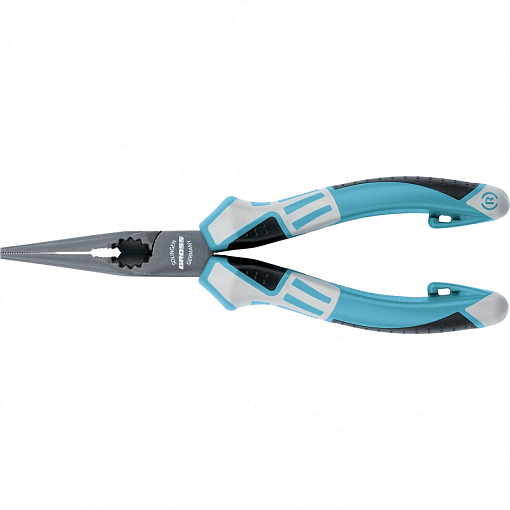 Фото 0 товара Длинногубцы прямые 170 мм, трехкомпонентные рукоятки Gross