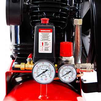 Компрессор воздушный ременный привод КР3000/100 3,0 кВт, 100 литров, 510 л/мин МТХ - фото 9