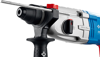 ЗУБР 800 Вт, 0-1200 об/мин, 0-4800 уд/мин, кейс, перфоратор горизонтальный ЗП-28-800 К Профессионал - фото 3