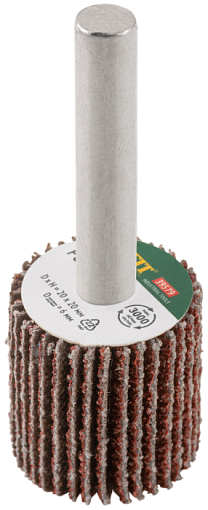 Фото 0 товара Диск лепестковый для дрели радиальный 20х20х6 мм Р 80 FIT