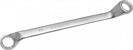 Фото 2 товара Ключ гаечный накидной изогнутый серии ARC, 20х22 мм, THORVIK