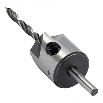 Набор сверл зенкеров по дереву, 3-10 мм, 7 шт Denzel - фото 9