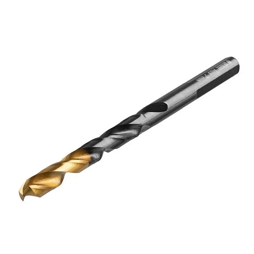 Фото 1 товара Набор сверл по металлу 1-13 мм, HSS-Tin, Golden Tip, 25 шт Denzel