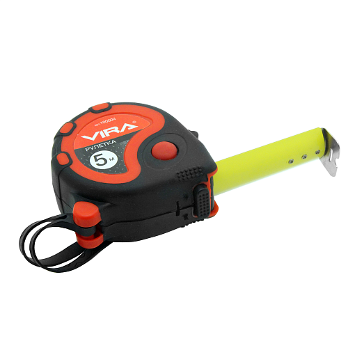 Фото 1 товара Рулетка измерительная 5м х 25мм с фиксатором VIRA