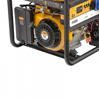 Генератор бенз. PS 90 ED-3, 9.0 кВт, переключение режима 230 В/400 В, 25 л Denzel - фото 10