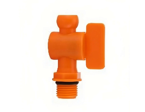 Фото 0 товара Клапан NPT с внешней резьбой СОЖ 1/4" - 1/4 с вентилем STV