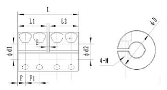 Муфта соединительная RC40-C TECHNIX - фото 2