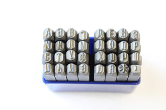 Клеймо буквенное 5мм твердый сплав - фото 3