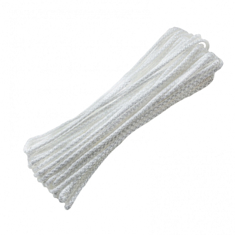 Шнур бельевой полипропиленовый с сердечником, 5 мм, L 15 м, белый, Home Palisad - фото 1