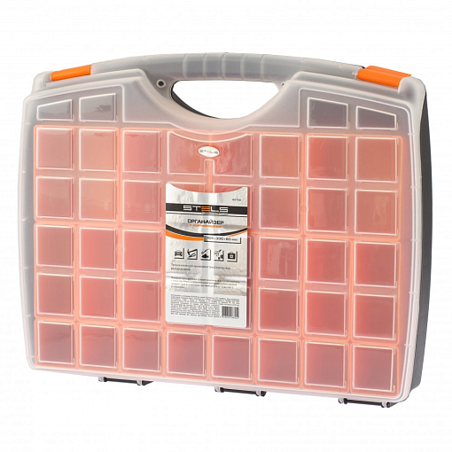 Фото 2 товара Органайзер с контейнерами 425 х 330 х 60 мм, пластик, Россия Stels