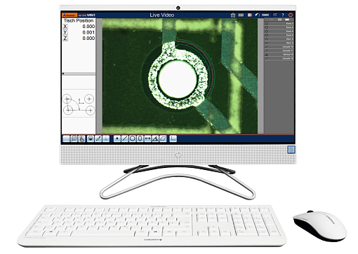 Фото 2 товара Измерительный видеомикроскоп MM1 с тактильной измерительной системой TP20 300CMZ/TP