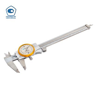 Штангенциркуль с круговой шкалой 150 мм, тип NCR, Norgau - фото 1
