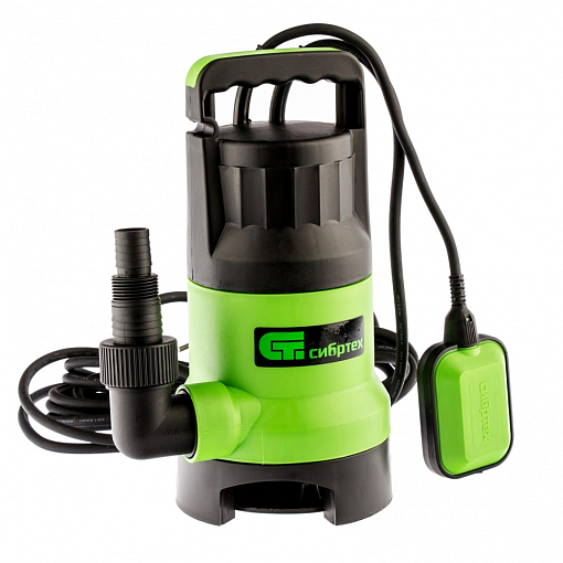 Фото 0 товара Дренажный насос для грязной воды СДН800-35, 800 Вт, напор 9 м, 13500 л/ч Сибртех