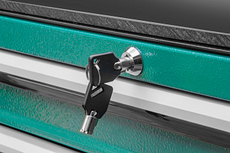 Тележка инструментальная 7-ми полочная с инструментом в ложементах, 179 предметов, Jonnesway - фото 3