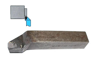 Резец проходной упорный отогнутый 20х16х120 ВК8 2103-0071 - фото 1