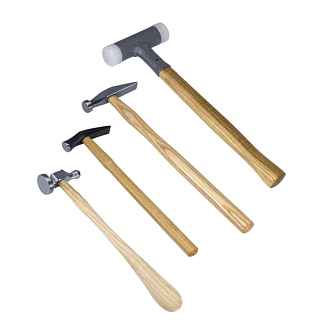 Молоток слесарный 900 г квадратный боек с деревянной ручкой - фото 2