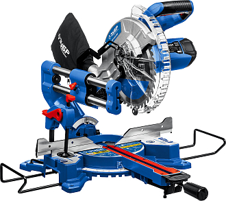 Пила торцовочная с протяжкой ППТ-255-П Профессионал ЗУБР 2000 Вт, 255х30 мм - фото 1