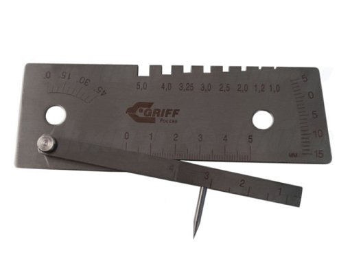 Фото 0 товара Шаблон сварщика универсальный УШС-3 GRIFF