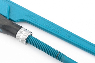 Ключ трубный рычажный 1,5, №2, цельнокованый, CrV, тип "L" Gross - фото 3