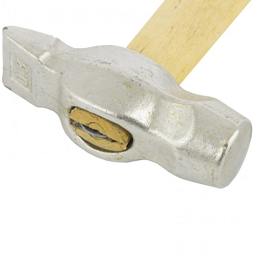 Фото 1 товара Молоток слесарный, 800 г, круглый боек, деревянная рукоятка Россия