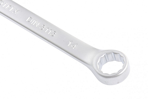 Фото 1 товара Ключ комб., 14 мм, CrV, матовый хром Matrix