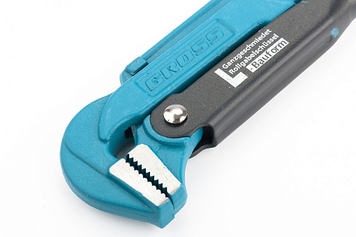 Фото 1 товара Ключ трубный рычажный 1,5, №2, цельнокованый, CrV, тип "L" Gross