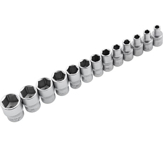 Набор инструмента, 1/4, 3/8, 1/2, Cr-V, S2, усил. кейс, 216 пред. Stels - фото 2