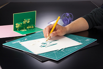 OLFA 6 мм, Нож с перовым лезвием OL-AK-1/5B - фото 4