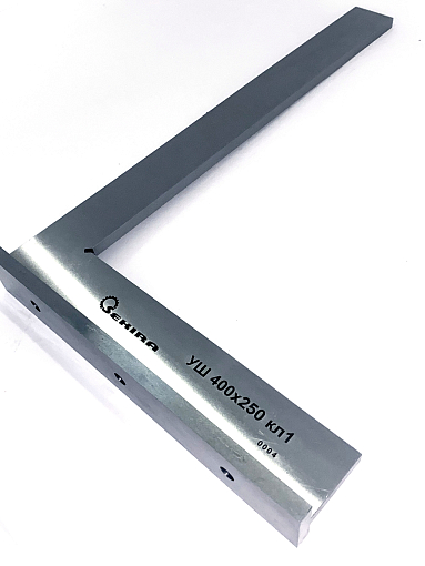 Фото 2 товара Угольник слесарный с широким основанием УШ 400х250 класс 1 Sekira