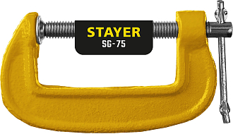 STAYER G 75 мм, струбцина 3215-075_z02 Master - фото 3