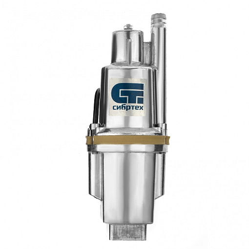 Фото 1 товара Вибр. насос СВН300-25, верх. забор, 300 Вт, напор 75 м, 1200 л/ч, кабель 25 м Сибртех